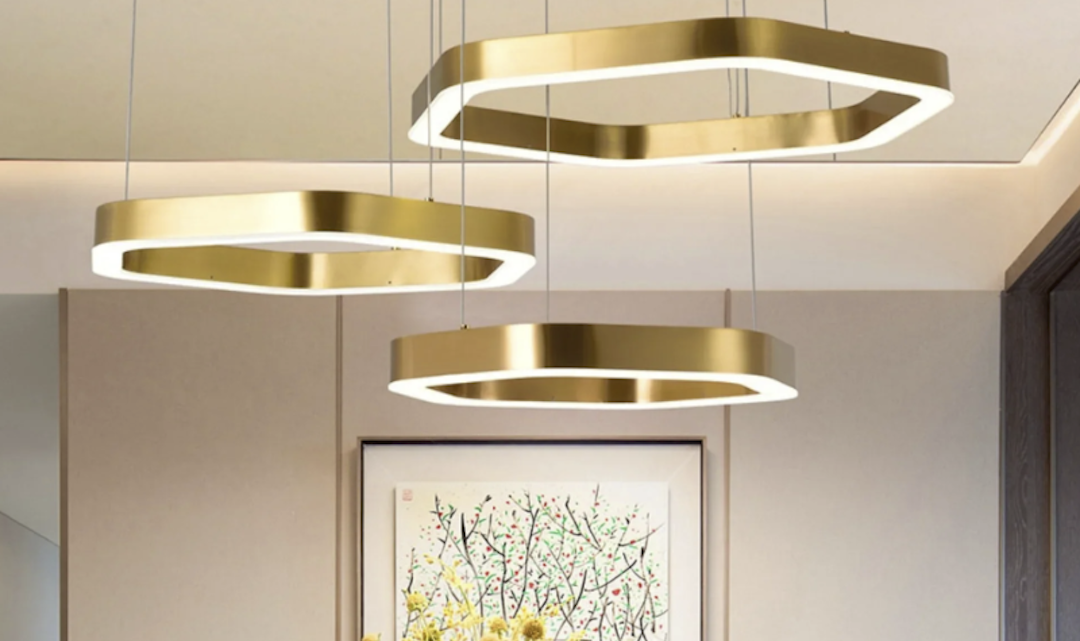 Die Eleganz von Hexagonal Ceiling Light