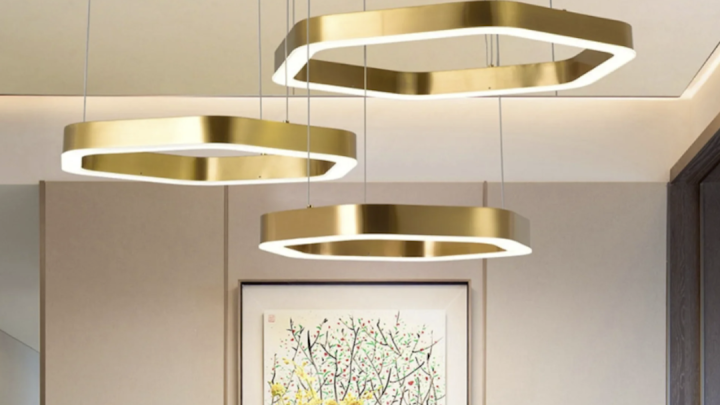 Die Eleganz von Hexagonal Ceiling Light